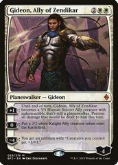 Gideon, Ally of Zendikar [Foil] Magic Battle for Zendikar Prices
