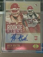 Nick Bolton [Gold] #RS-NB Football Cards 2021 Panini Illusions Rookie Signs Autographs Prices