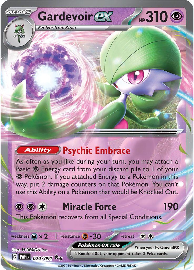 Gardevoir ex [Holo] #29 Pokemon Paldean Fates