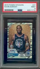Kevin Durant #27 Basketball Cards 2019 Panini Stickers Prices