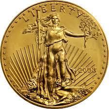 2008 W [BURNISHED] Coins $25 American Gold Eagle