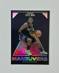 De'Aaron Fox #19 Basketball Cards 2021 Panini Recon Maneuvers Prices