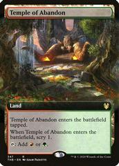 Temple of Abandon [Extended Art] Magic Theros Beyond Death Prices