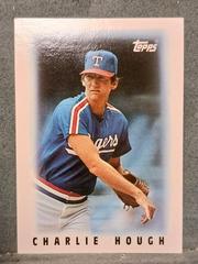 Charlie Hough #33 Baseball Cards 1986 Topps Mini League Leaders Prices
