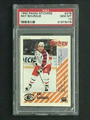 Ray Bourque #279 Hockey Cards 1992 Panini Stickers Prices