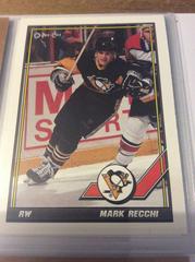 Mark Recchi #196 Hockey Cards 1991 O-Pee-Chee Prices