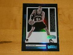 Tim Duncan #23 Basketball Cards 2021 Panini Contenders Legendary Prices