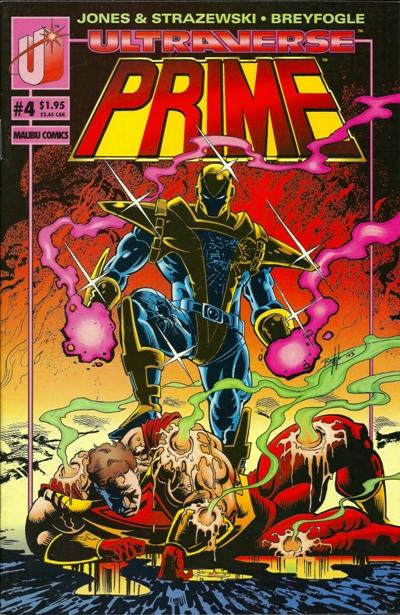 Prime [Prototype Cover] #4 (1993) Comic Books Prime