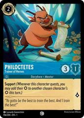 Philoctetes - Trainer of Heroes [Foil] #156 Lorcana First Chapter Prices