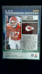 Back | Travis Kelce [Green] Football Cards 2022 Panini Mosaic Touchdown Masters