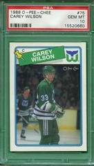 Carey Wilson #75 Hockey Cards 1988 O-Pee-Chee Prices