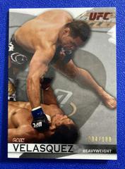 Cain Velasquez [Silver] Ufc Cards 2010 Topps UFC Knockout Prices