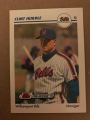 Clint Hurdle #649 Baseball Cards 1991 Impel Line Drive Pre Rookie AA Prices
