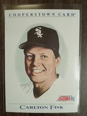 Carlton Fisk #B8 Baseball Cards 1992 Score Factory Set Inserts Prices
