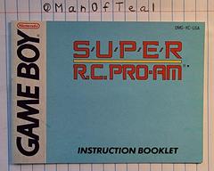 Manual  | Super R.C. Pro-Am GameBoy