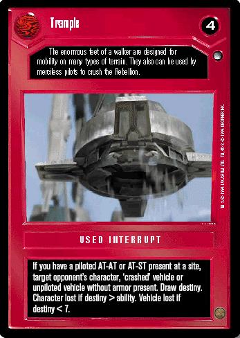 Trample [Limited] Star Wars CCG Hoth