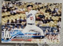 Walker Buehler #61 Baseball Cards 2018 Topps Holiday Mega Box Prices