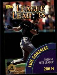 D. Jeter, L. Gonzalez #466 Baseball Cards 2000 Topps Prices