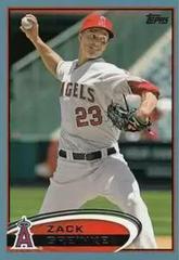 Zach Greinke [Walmart Blue Border] #US139 Baseball Cards 2012 Topps Update Prices
