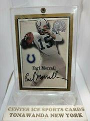 Earl Morrall [Autograph] Football Cards 2000 Fleer Greats of the Game Autographs Prices
