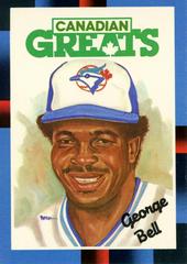 George Bell #213 Baseball Cards 1988 Leaf Prices