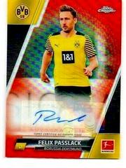 Felix Passlack [Orange] Soccer Cards 2021 Topps Chrome Bundesliga Autographs Prices