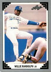 Willie Randolph #419 Baseball Cards 1991 Leaf Prices