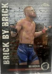 Bo Nickal #BYB-12 Ufc Cards 2024 Topps Chrome UFC Brick by Brick Prices