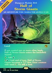 Hall of Storm Giants [Showcase Foil] Magic Adventures in the Forgotten Realms Prices