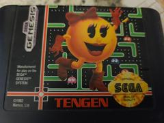 Cartridge (Front) | Ms. Pac-Man Sega Genesis
