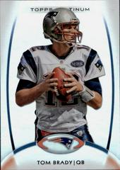Tom Brady #50 Football Cards 2012 Topps Platinum Prices