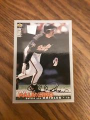 Rafael Palmeiro [Silver Signature] Baseball Cards 1995 Upper Deck Special Edition Prices