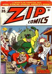 Zip Comics #35 (1943) Comic Books Zip Comics Prices