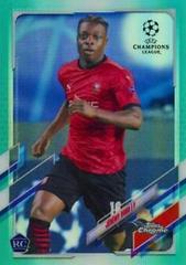 Jeremy Doku [Aqua] Soccer Cards 2020 Topps Chrome UEFA Champions League Prices