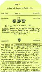 007 Spy ZX Spectrum Prices
