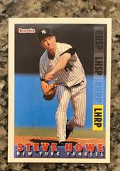 Steve Howe #91 Baseball Cards 1995 Bazooka Prices