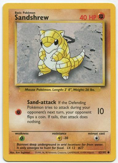 Sandshrew #62 photo