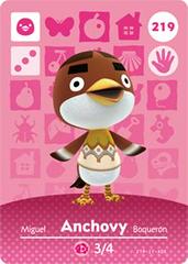 Anchovy #219 [Animal Crossing Series 3] Amiibo Cards Prices