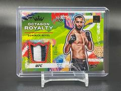 Dominick Reyes [Prime] #OR-DRS Ufc Cards 2022 Panini Donruss UFC Octagon Royalty Prices