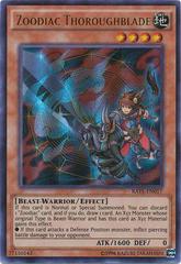Zoodiac Thoroughblade RATE-EN017 YuGiOh Raging Tempest Prices