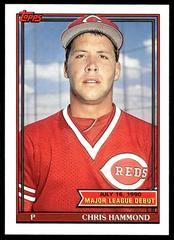 Chris Hammond #62 Baseball Cards 1991 Topps '90 M.L. Debut Prices