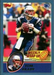 Tom Brady Football Cards 2003 Topps Prices