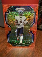 A. J. Brown [Red Shimmer] Football Cards 2021 Panini Prizm Prices