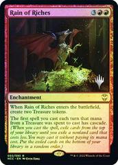 Rain of Riches [Stamped] #50 Magic New Capenna Commander Prices