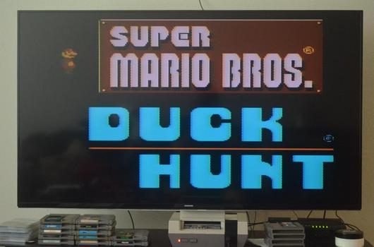 Super Mario Bros and Duck Hunt photo