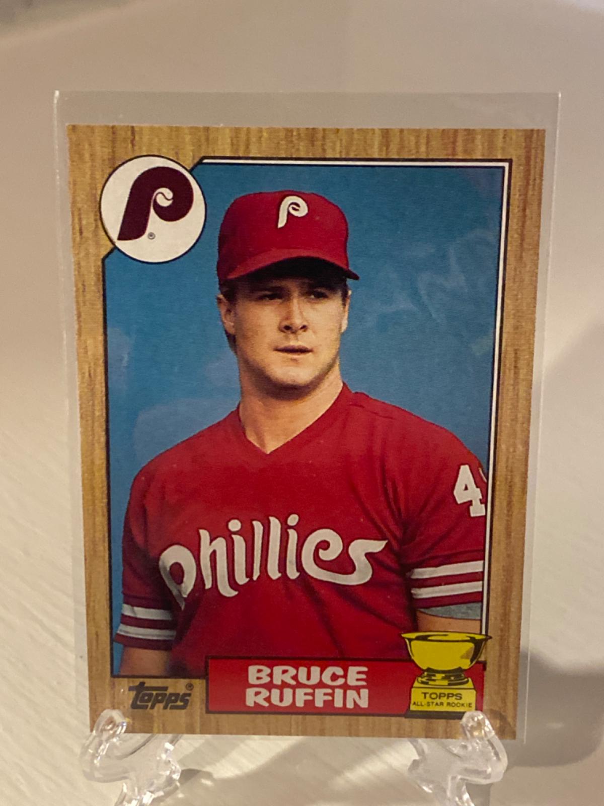 Bruce Ruffin Ungraded 1987 Topps