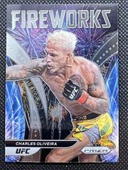Charles Oliveira Ufc Cards 2022 Panini Prizm UFC Fireworks Prices