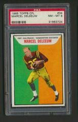 Marcel Deleeuw #34 Football Cards 1965 Topps CFL Prices