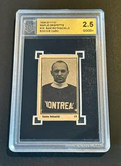 Sammy Rothschild #19 Hockey Cards 1924 V130 Maple Crispette Prices