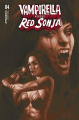 Vampirella vs. Red Sonja [Parrillo Tint] #4 (2023) Comic Books Vampirella vs. Red Sonja Prices
